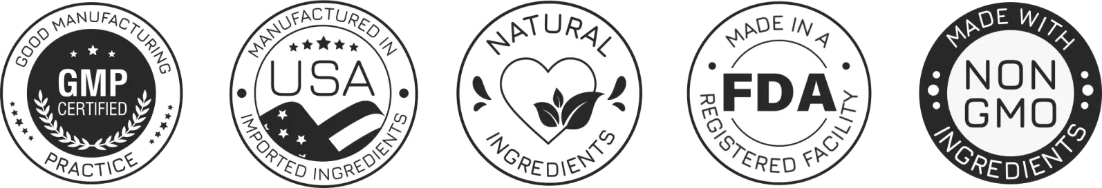 SugarMute quality certifications – FDA, GMP, USA